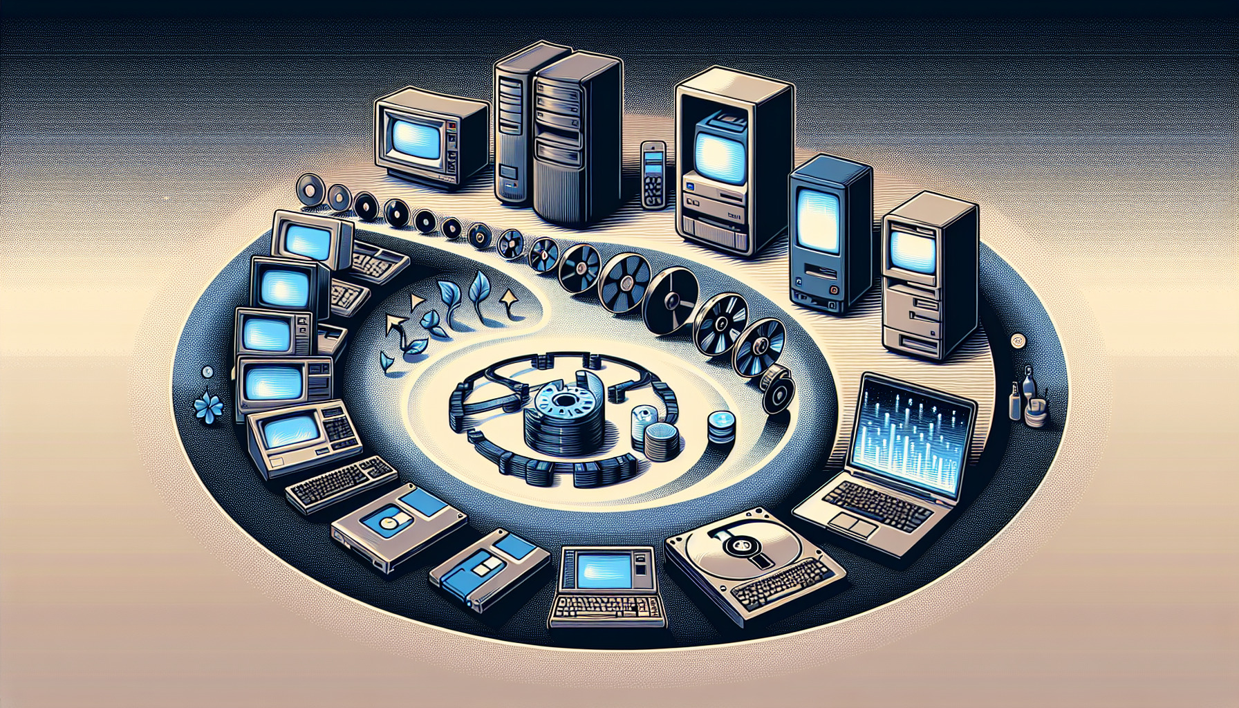 Hard Disk Drives and Floppy Disks in Personal Computers | Vibepedia