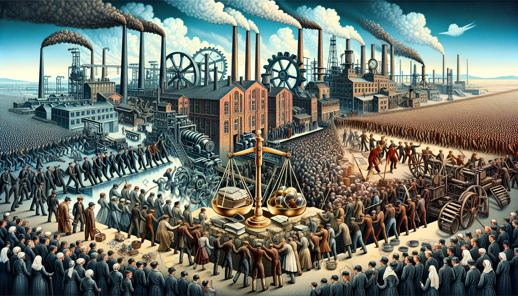 Industrial Revolution and Its Transformative Societal Impacts