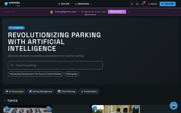 AI Parking — Smarter Parking Solutions for a Better Tomorrow