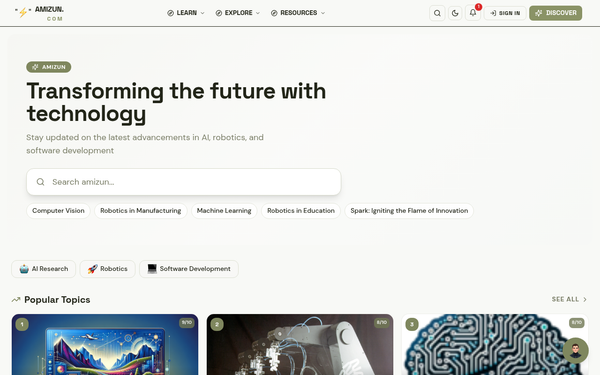 Amizun — Empowering Human Potential through Technology