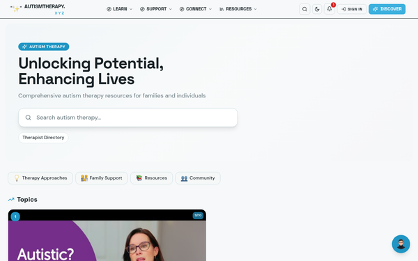 Autism Therapy — A beacon of hope and understanding in the autism community