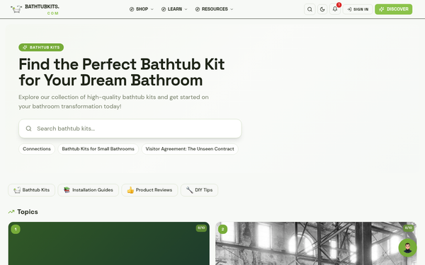 Bathtub Kits — Friendly Expert