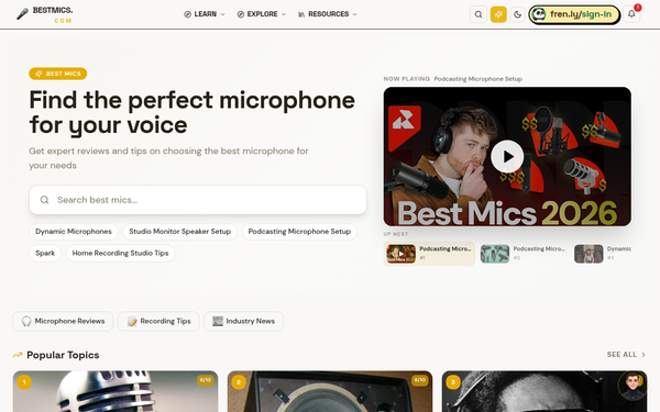 Best Mics | Your Guide to Best Mics