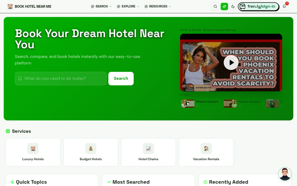 Book Hotel Near Me