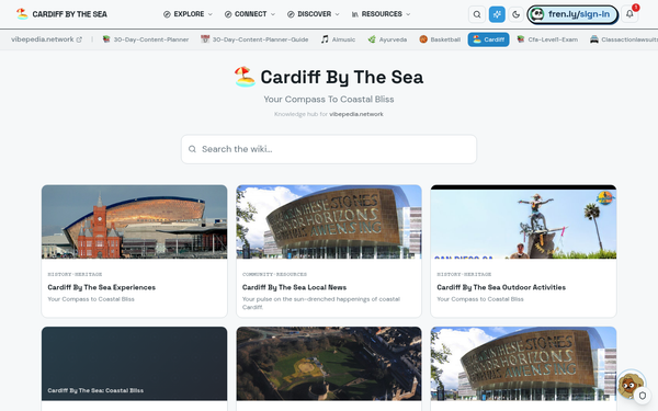 Cardiff | Your Compass to Coastal Bliss | Vibepedia.Network