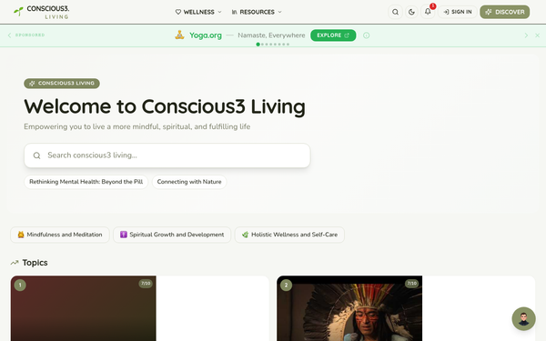 Conscious3 Living — Elevate Your Mind, Body, and Spirit