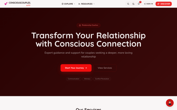 Conscious Couples — Elevate Your Relationship with Mindful Connection