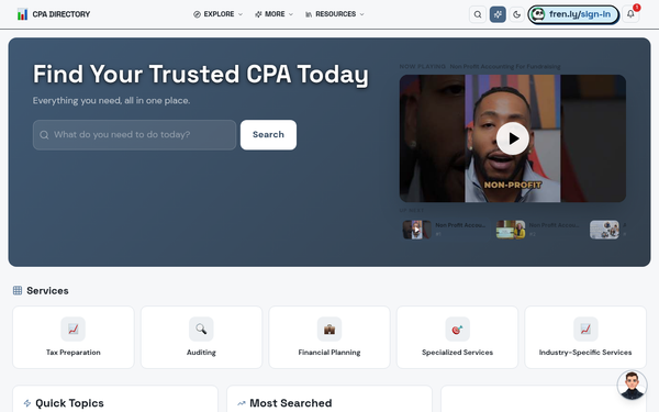 CPA Directory | Your Guide to CPA Directory