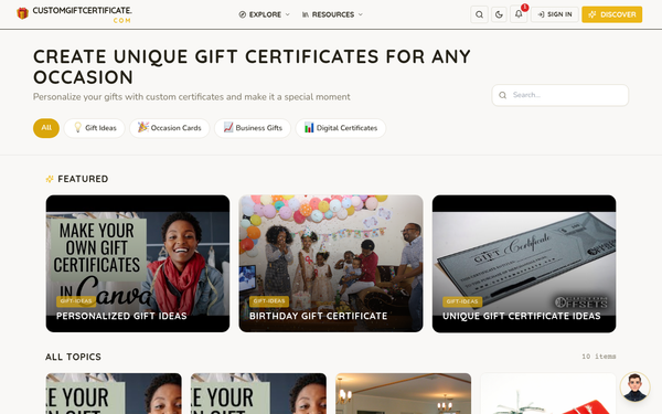 Custom Gift Certificate | Your Guide to Custom Gift Certificate