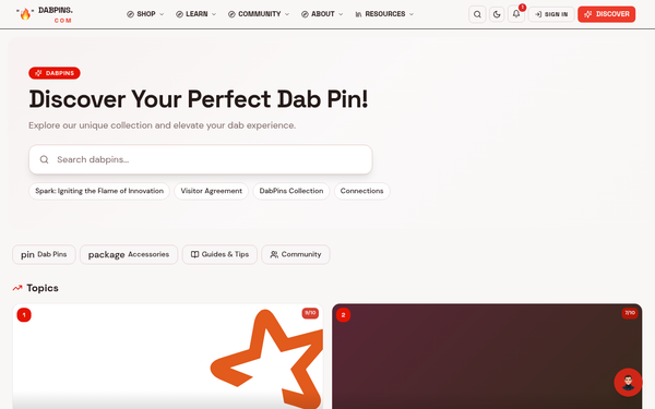 DabPins — Ignite Your Dab Culture