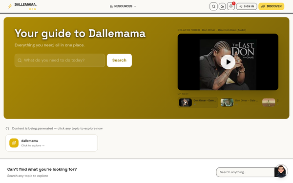 History Guides | Dalle Mama