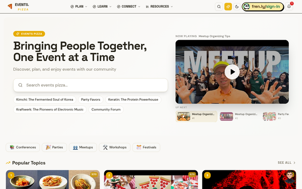 Environment Guides | Events Pizza