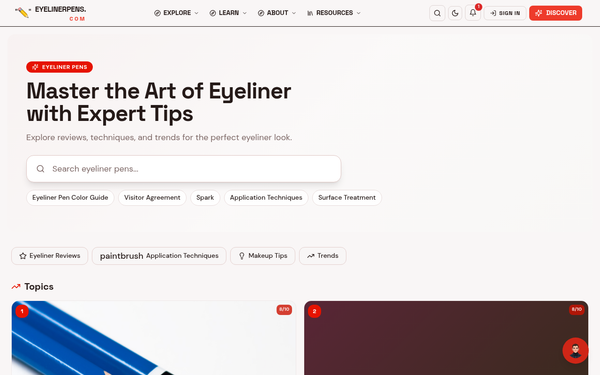 Eyeliner Pens — Unleash Your Creativity, One Line at a Time