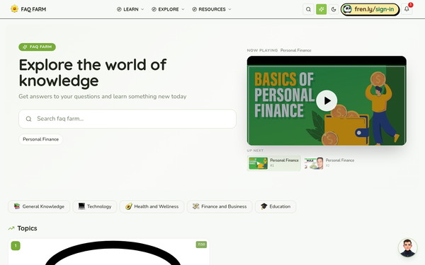 FAQ Farm - Your go-to knowledge hub