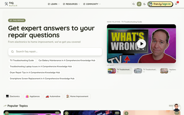 Home%20improvement Guides | FAQ Repair