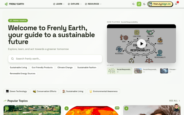 Frenly Earth | Your Guide to Frenly Earth