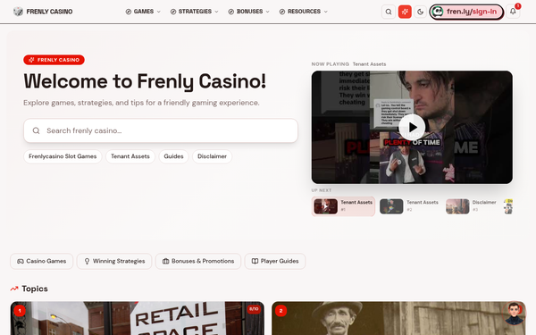 Frenly Casino | Your Guide to Frenly Casino