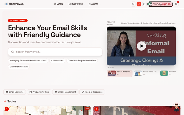 Email Management Guides | Frenly Email