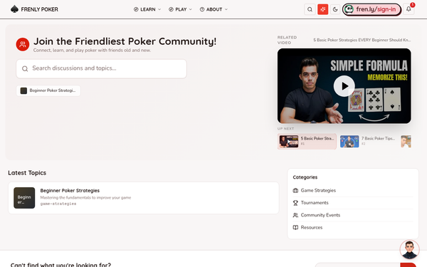 Entries: I | Frenly Poker