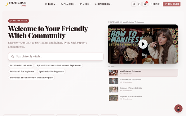 Frenly Witch — Empowering Your Spiritual Journey with Kindness