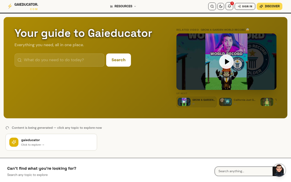 Gaieducator — Your guide to Gaieducator