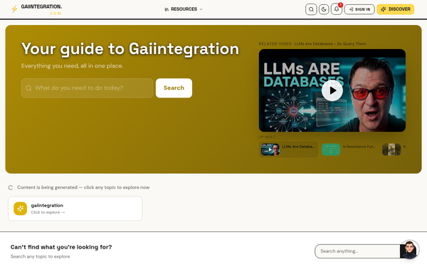 Gaiintegration — Your guide to Gaiintegration