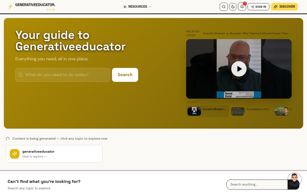 Generativeeducator — Your guide to Generativeeducator