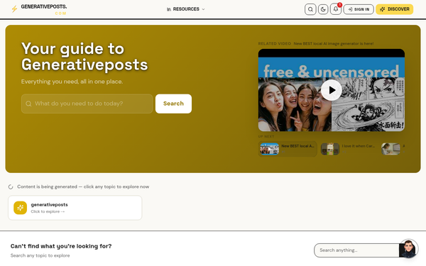 Generativeposts — Your guide to Generativeposts