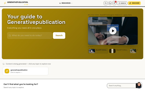 Generativepublication — Your guide to Generativepublication