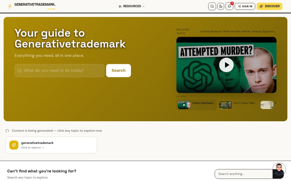Generativetrademark — Your guide to Generativetrademark