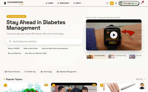 Glucose Watches | Your Guide to Glucose Watches