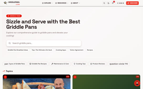 Self Improvement — Griddle Pans