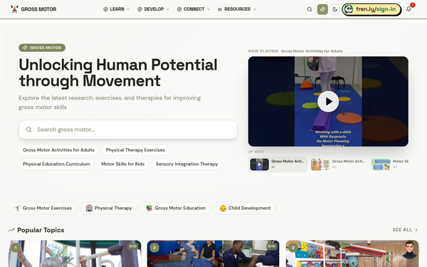 Gross Motor | Your Guide to Gross Motor