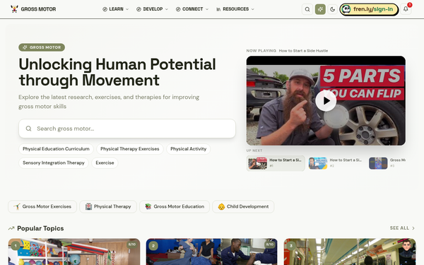 Health And Wellness Guides | Gross Motor