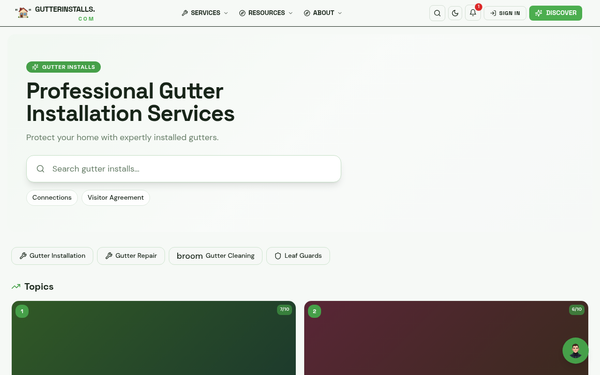 Gutter Installs — Expertly Protecting Your Home, Inside and Out