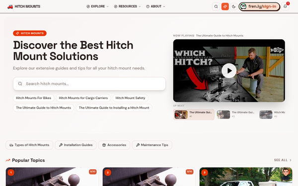 Economics Guides | Hitch Mounts