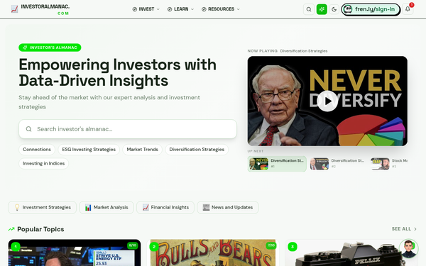 Investor's Almanac | Your Guide to Investor's Almanac