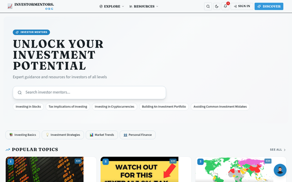 Investment Strategies — Investor Mentors