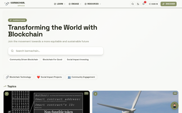KarmaChain — KarmaChain is a beacon of hope for a better future