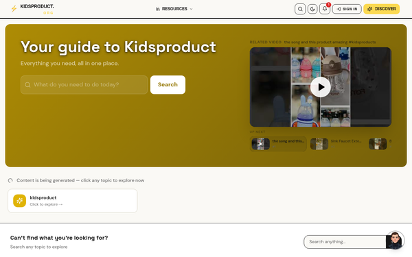 Kidsproduct — Your guide to Kidsproduct