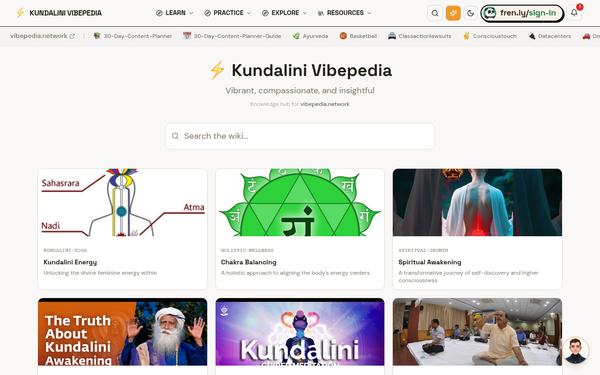 Kundalini | Vibrant, compassionate, and insightful | Vibepedia.Network