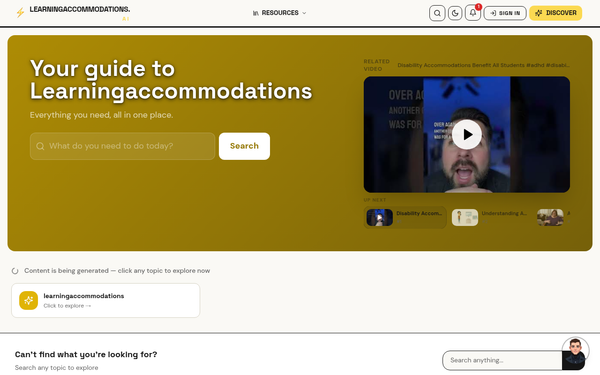 Guides Guides | Learning Accommodations AI