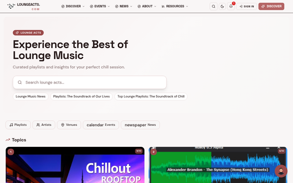 Lounge Acts — Your Sanctuary for Relaxing Music Experiences