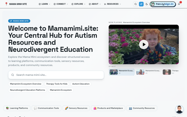Mamamimi.site - Mama Mimi Ecosystem Hub