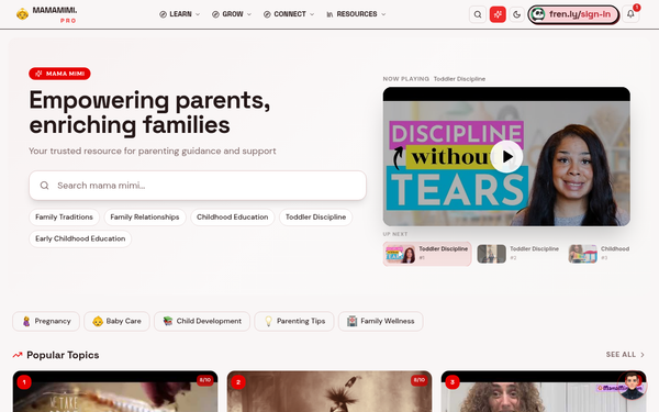 Mama Mimi — Heart-centered, empathetic, and supportive