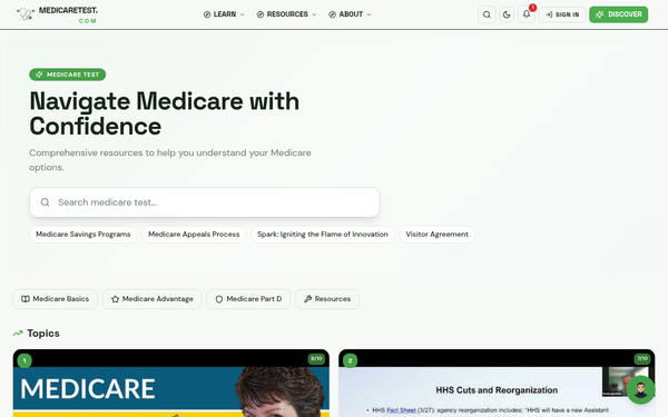 Medicare Test — A friendly guide that feels like a trusted companion.