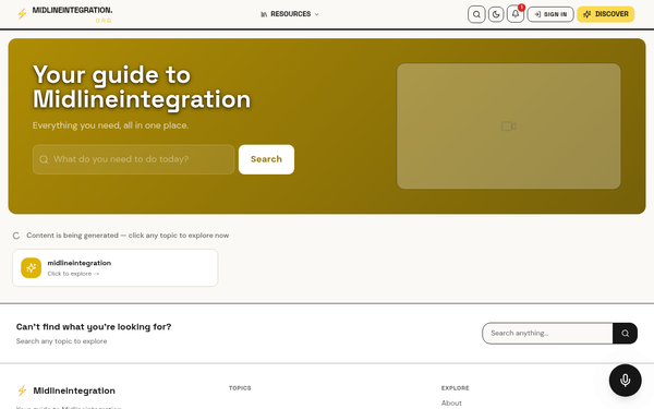 Midlineintegration — Your guide to Midlineintegration