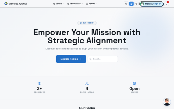 Entries: I | Missions Aligned