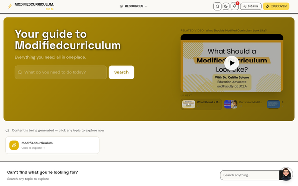 Modified Curriculum | Your Guide to Modified Curriculum