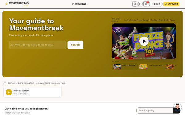 Movementbreak — Your guide to Movementbreak